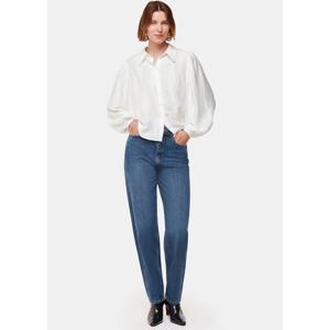 Whistles White Hannah Textured Shirt